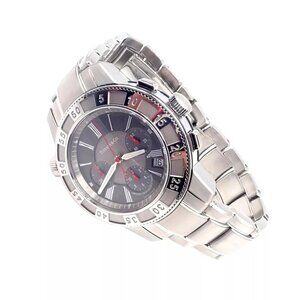 Authentic! Tiffany & Co Mark T-57 Stainless Steel Chronograph Automatic Watch